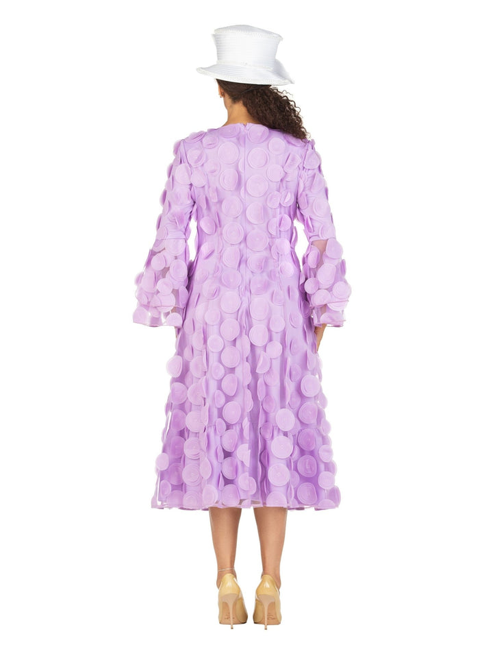 Bell Slv A - line Drs w/ Circular Petals Decor - Especially Yours