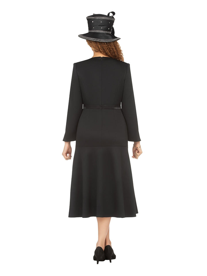 Lt Scuba A - Line Dress w/ Galaxy Stone Decor - Plus - Especially Yours