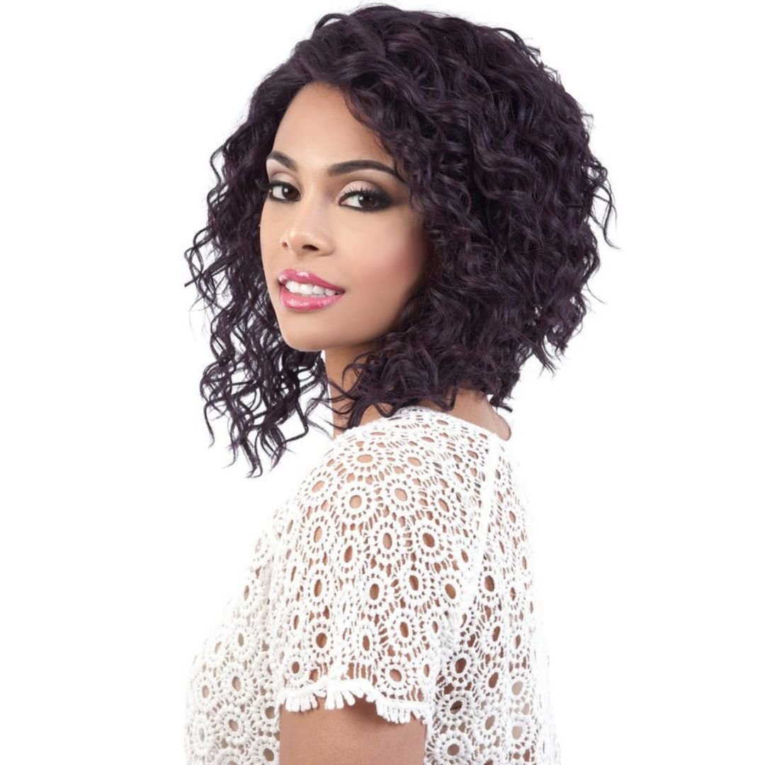 ALICIA Urban Curly A - Line Synthetic Wig - MoTown Tress - Especially Yours
