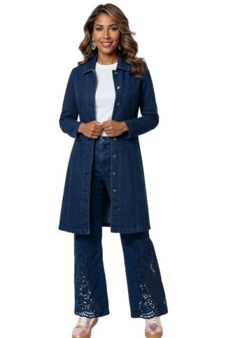 Donna Vinci JEANS, Style 8516 - 2pc. Jacket & Pant Set - Especially Yours