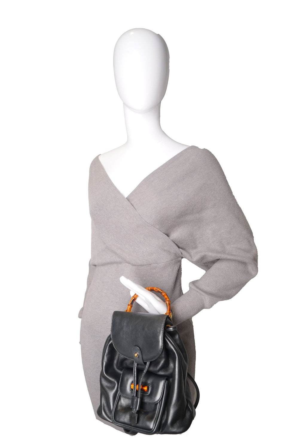 gucci mini backpack white Gucci - Bamboo Mini Backpack