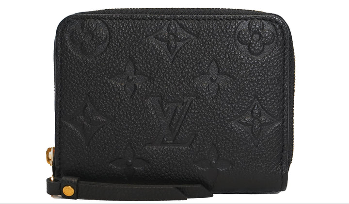 Louis Vuitton Zippy Coin Pouch Empreinte Noir
