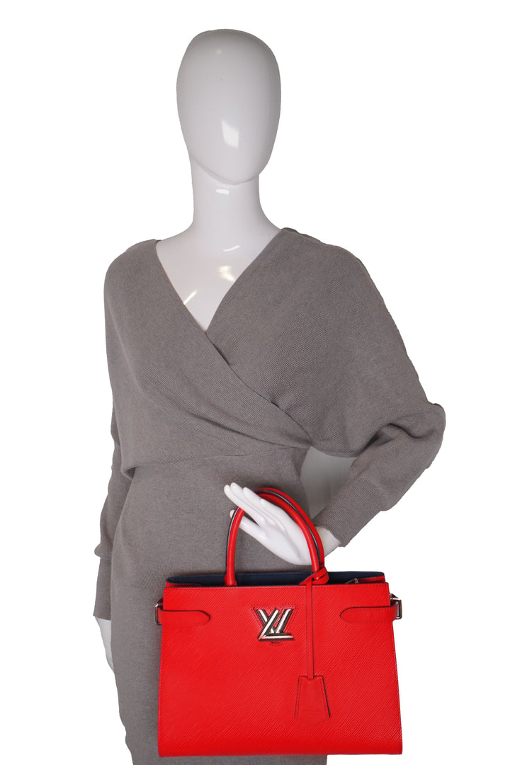 Louis Vuitton - Twist Tote Epi Leather Red