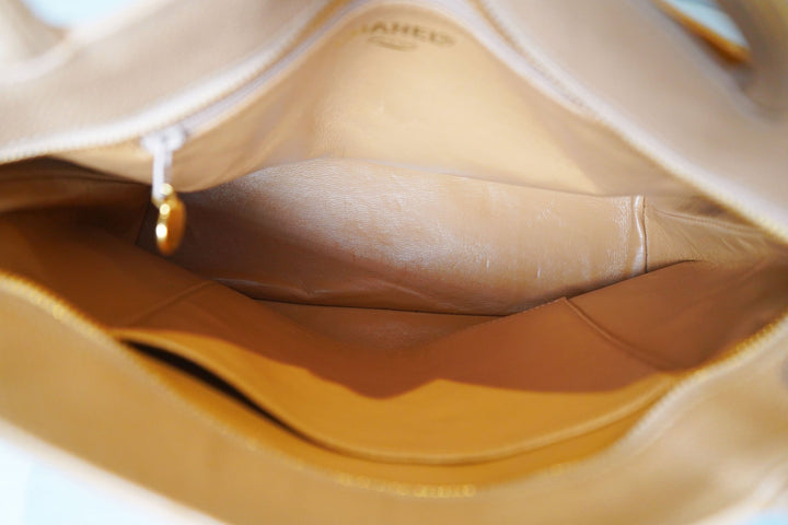 Chanel Tote Tan Medallion - Especially Yours