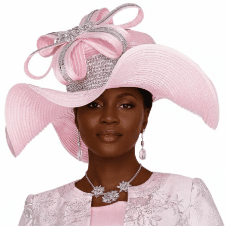 Stunning Embellished Church Hat for Elegant Women H6269 - Especially Yours