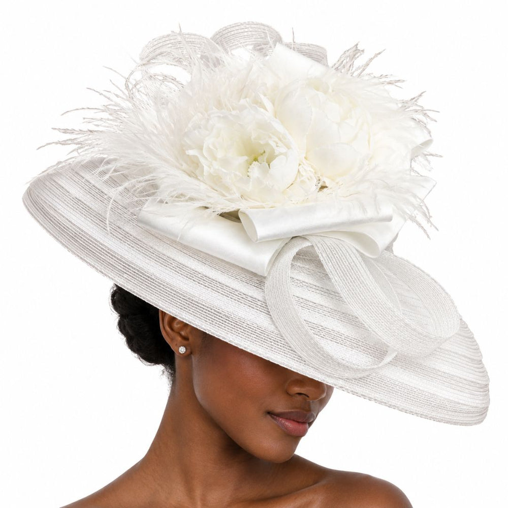 3506 PERGOLA Floral Derby Hat - Whittall & Shon - Especially Yours