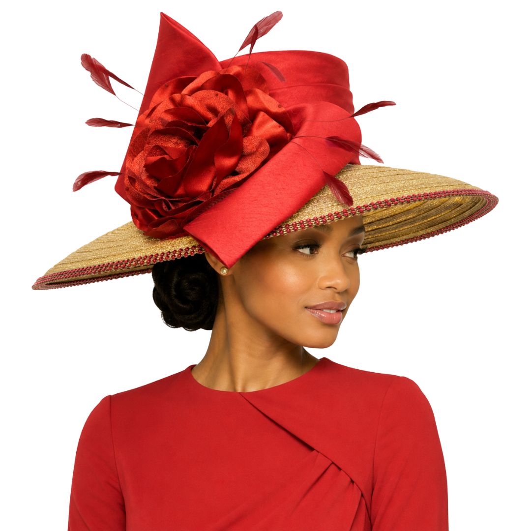 Paprika Large Brim By Whittal & Shon