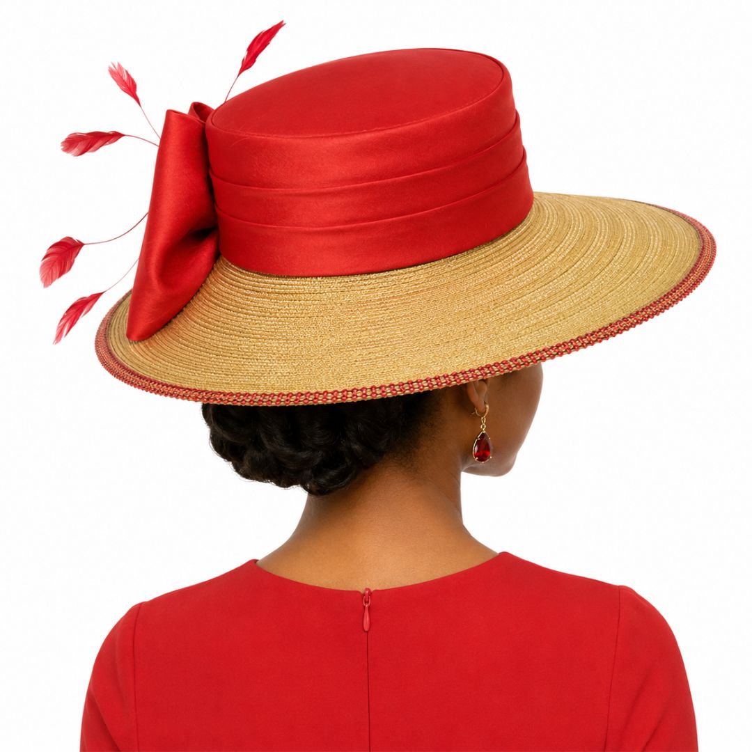 Paprika Large Brim By Whittal & Shon