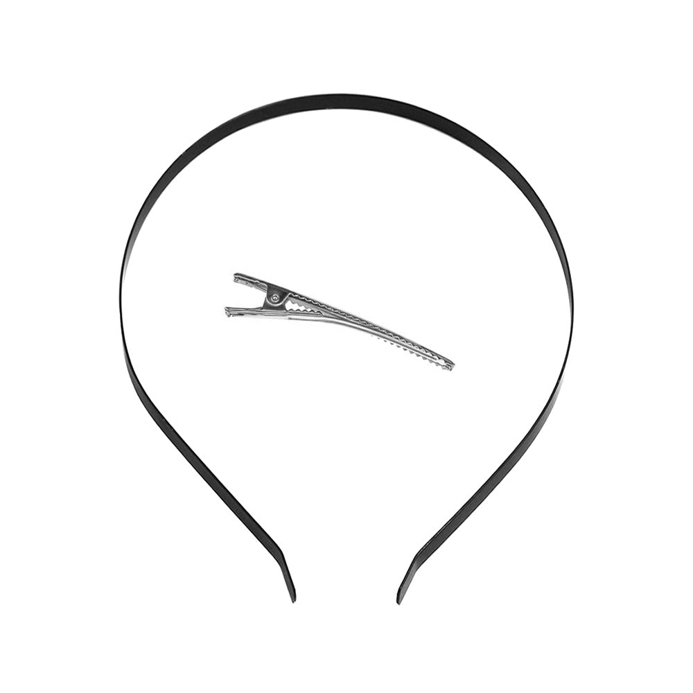 Feather Pearl Cluster Mesh Flower Fascinator / Headband - Especially Yours