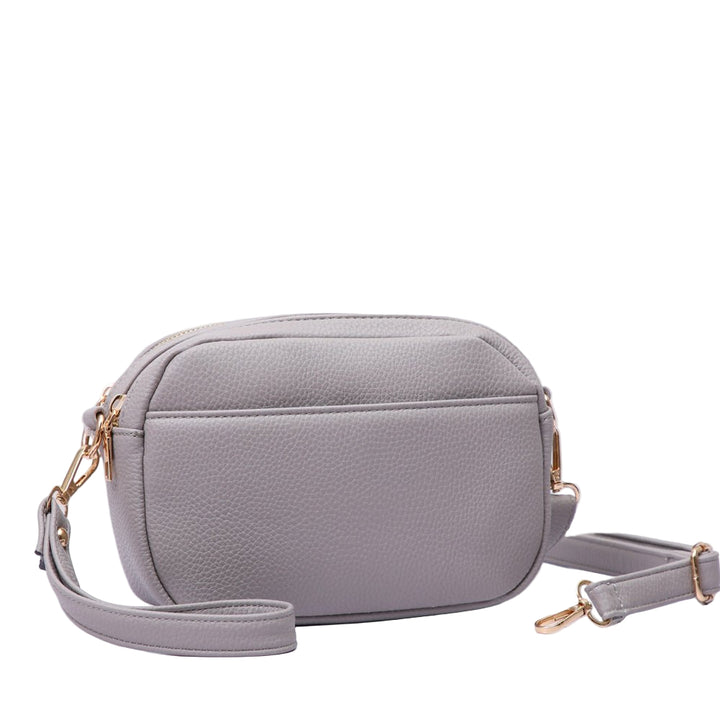 Pebbled Faux Leather Crossbody Bag - Especially Yours