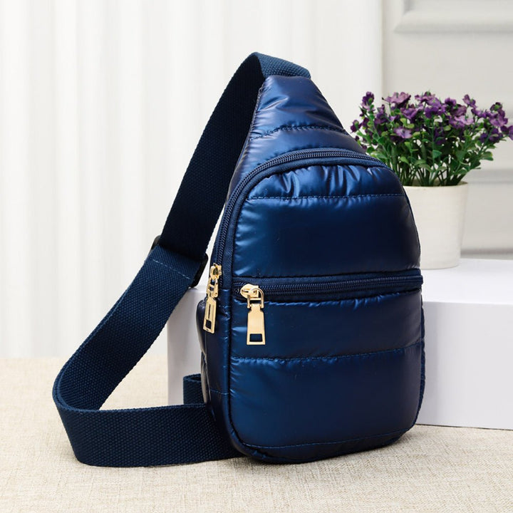 Solid Puffer Mini Sling Bag - Especially Yours
