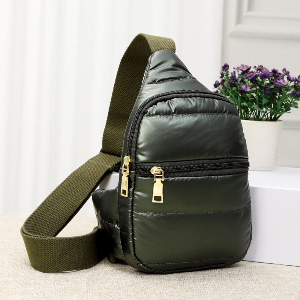 Solid Puffer Mini Sling Bag - Especially Yours