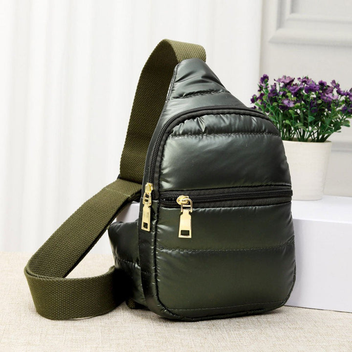 Solid Puffer Mini Sling Bag - Especially Yours