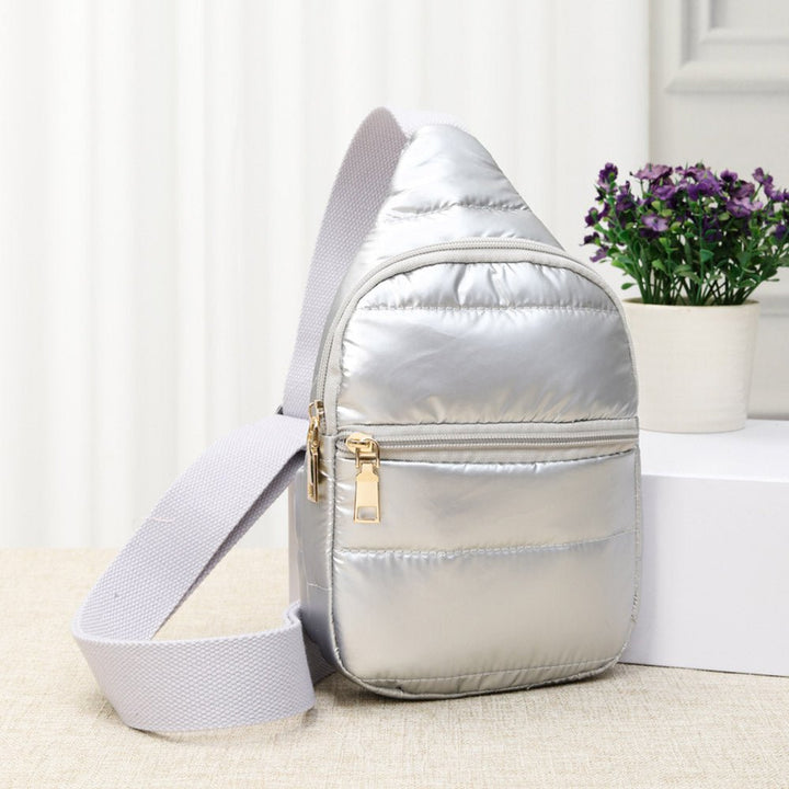 Solid Puffer Mini Sling Bag - Especially Yours