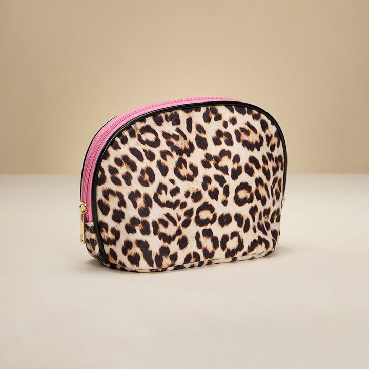 Leopard Pattern Print Cosmetic Pouch Bag Organizer - Especially Yours