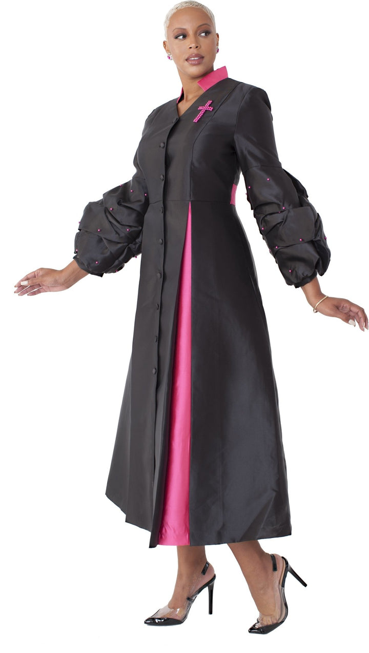 Womens Clergy Collar Plus Size Cassock Robe - 4730W - Especially Yours