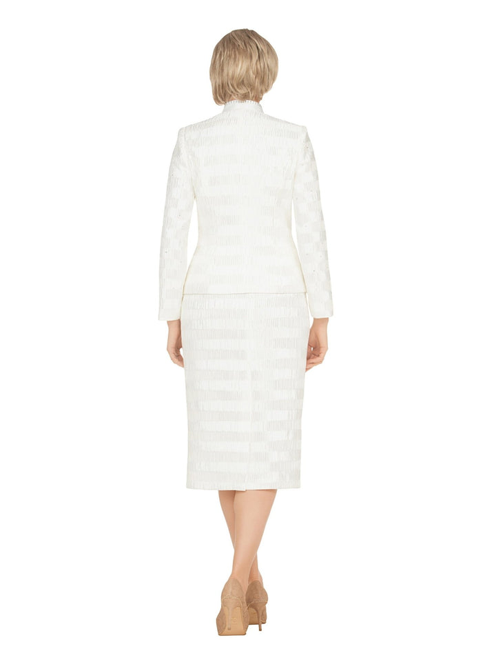 Classic Crinkle Satin 3pc Suit Ensemble