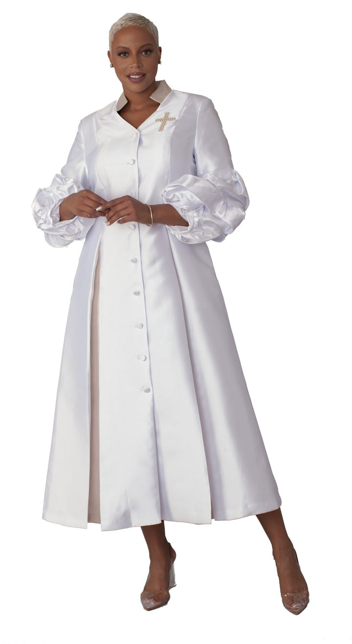 Womens Clergy Collar Plus Size Cassock Robe - 4730W - Especially Yours