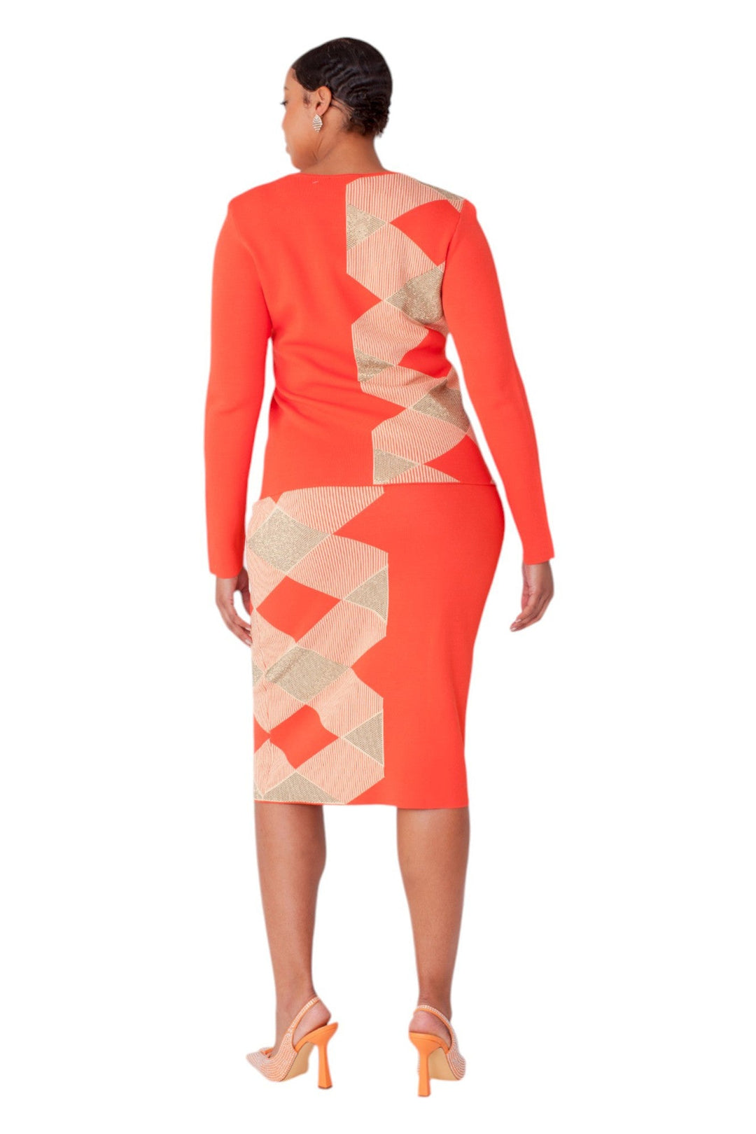 Geometric Knit Two - Piece Set - 5365 - Especially Yours