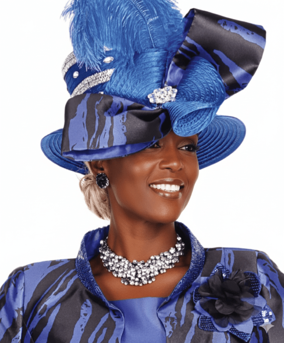 Elite Champagne H6170 - RY Elegant Royal Church Hat for Women - Especially Yours