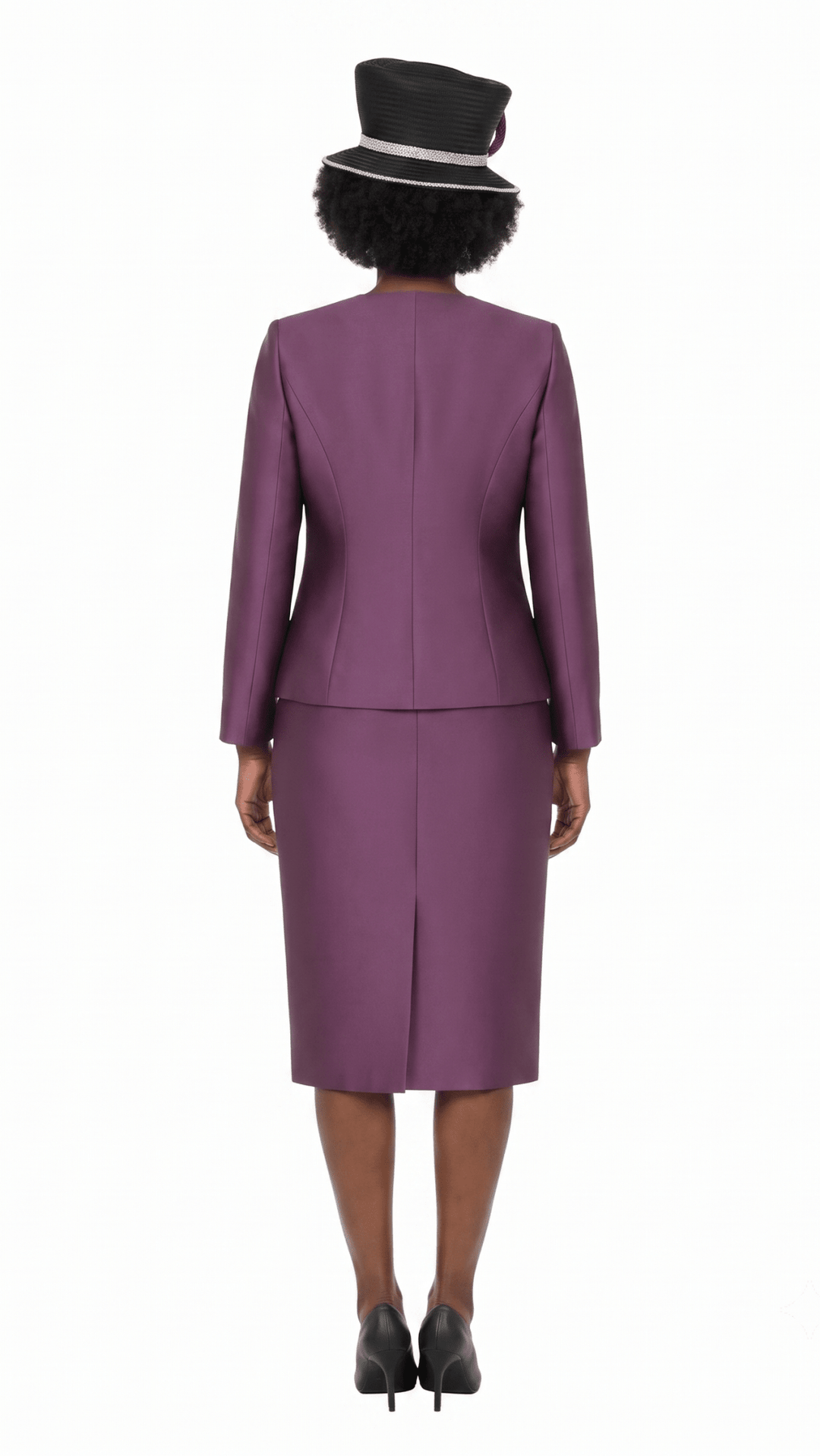 Embellished Lace & Silky Twill 3pc Skirt Suit - Especially Yours