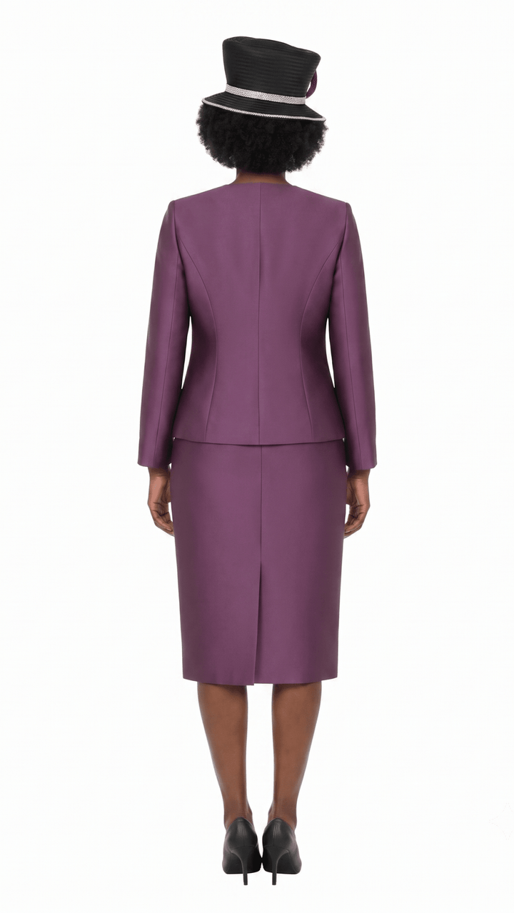 Embellished Lace & Silky Twill 3pc Skirt Suit - Especially Yours
