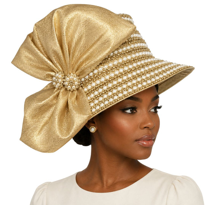 Faberge Crystal Jewel Bucket Church Hat - Whittall & Shon - Especially Yours