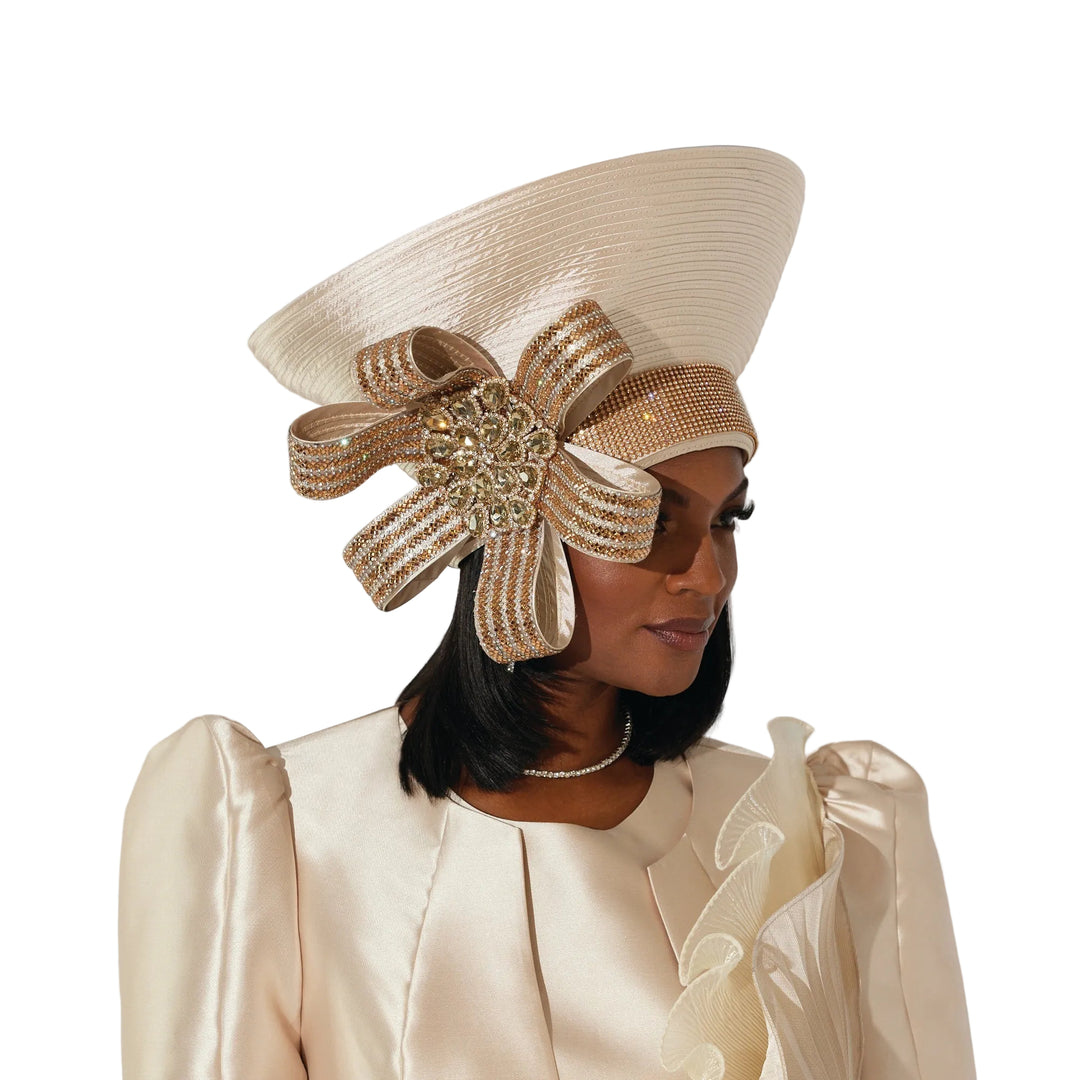 Fan of Flowers Hat by Lisa Rene Black Label - Especially Yours