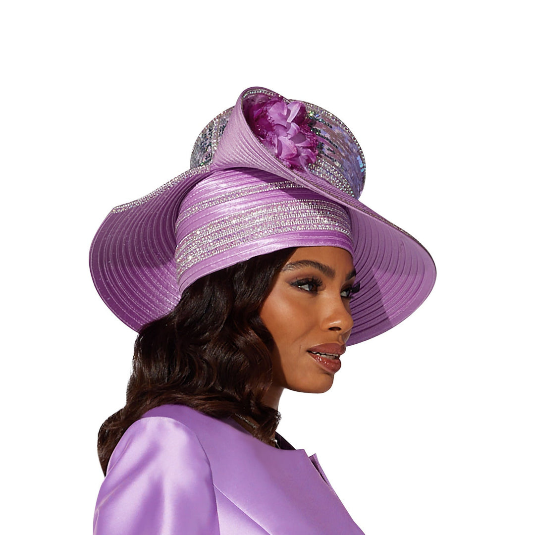 Sequin Trim Hat by EY Boutique