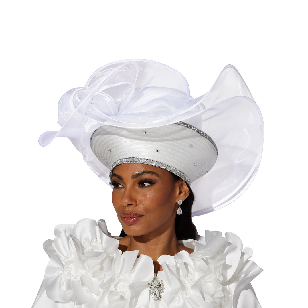 Ruffled Church Hat by EY Boutique - Especially Yours