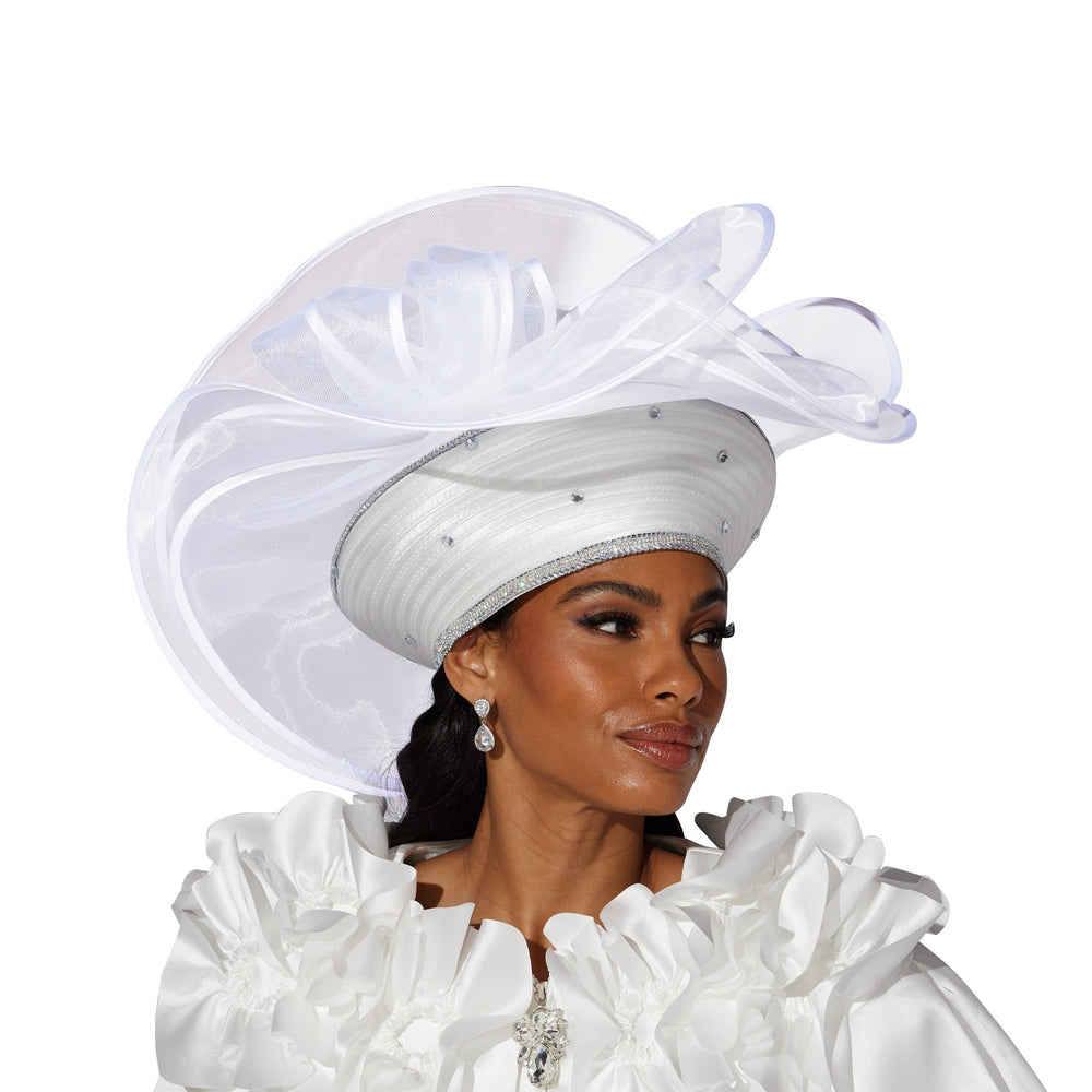 Ruffled Church Hat by EY Boutique - Especially Yours