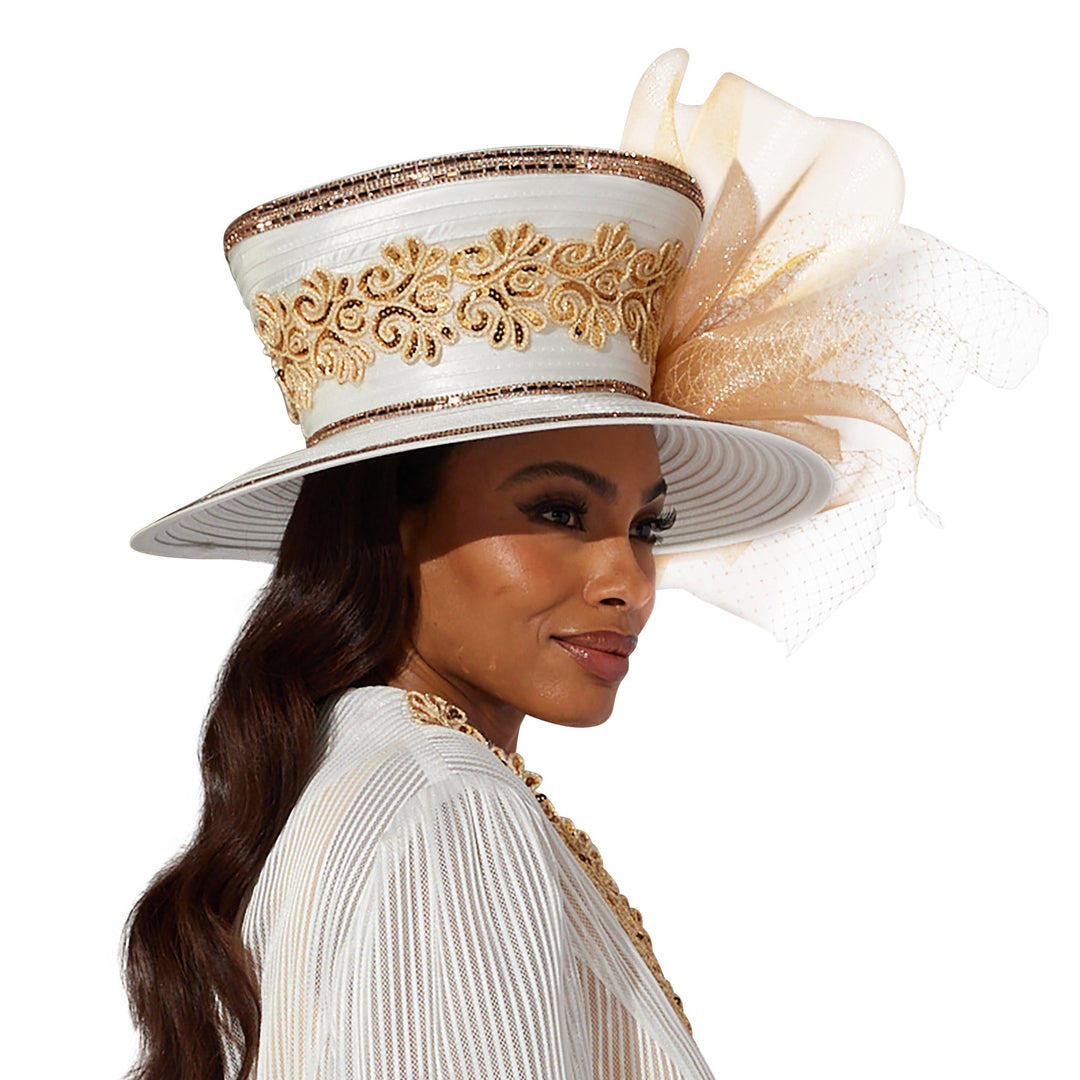 Sequin Applique Hat by EY Boutique