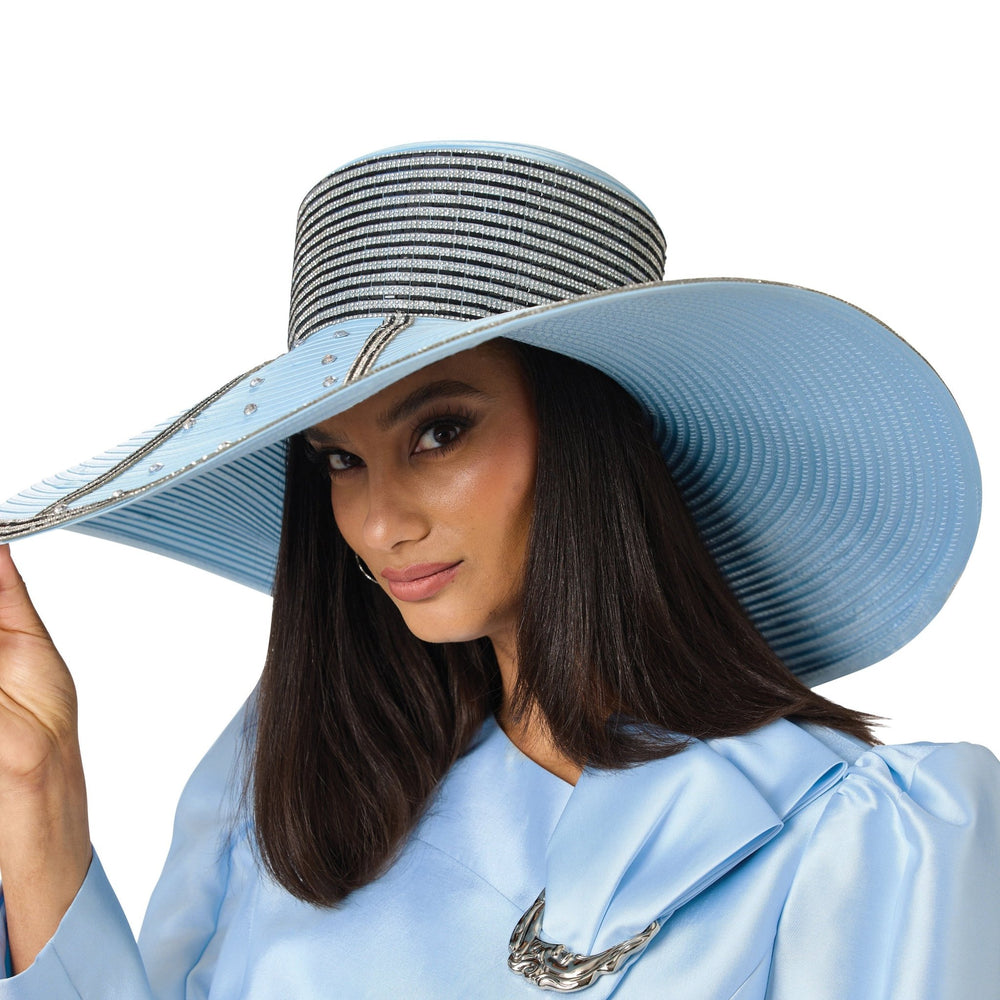 Sequin Border Church Hat by Lisa Rene Black Label - Especially Yours