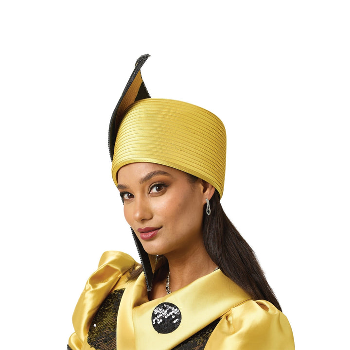 Sequin Circles Church Hat by Lisa Rene Black Label - Especially Yours
