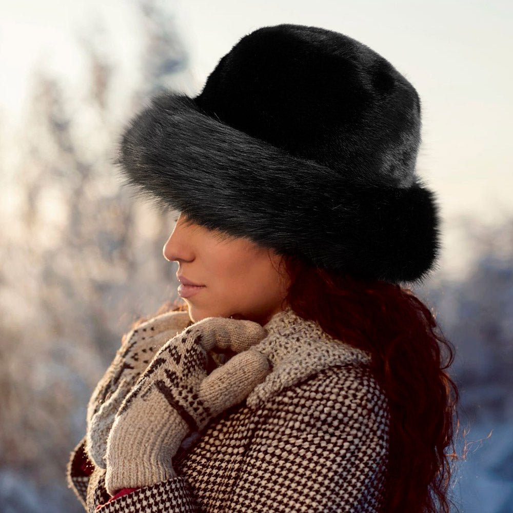 Faux Fur Russian Style Plush Bucket Hat - Especially Yours