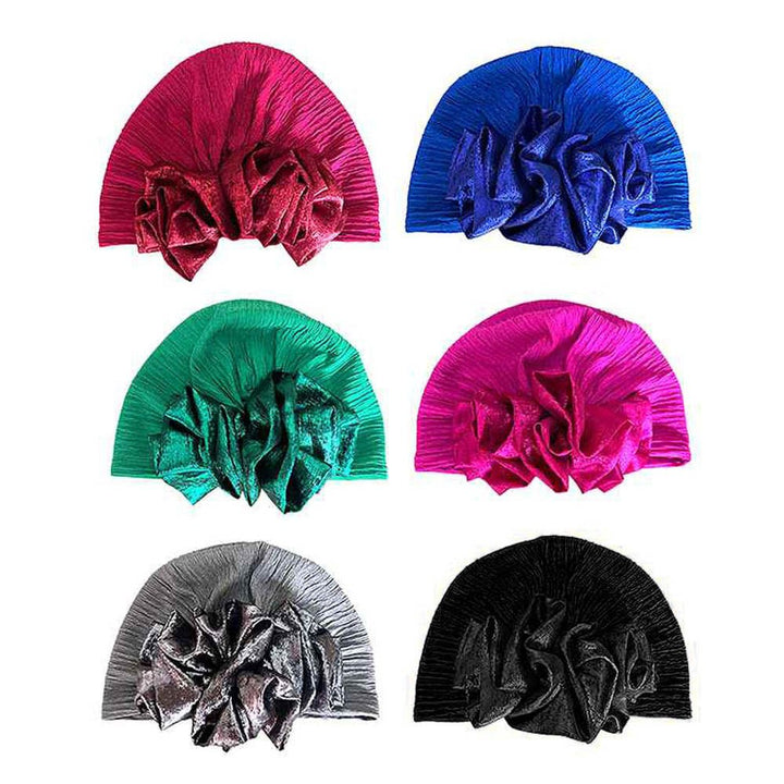 Ruffled Statement Turban Hair Wrap - Especially Yours