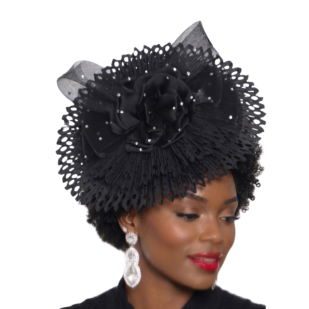 Crystal Floral Fascinator Hat by Lily & Taylor
