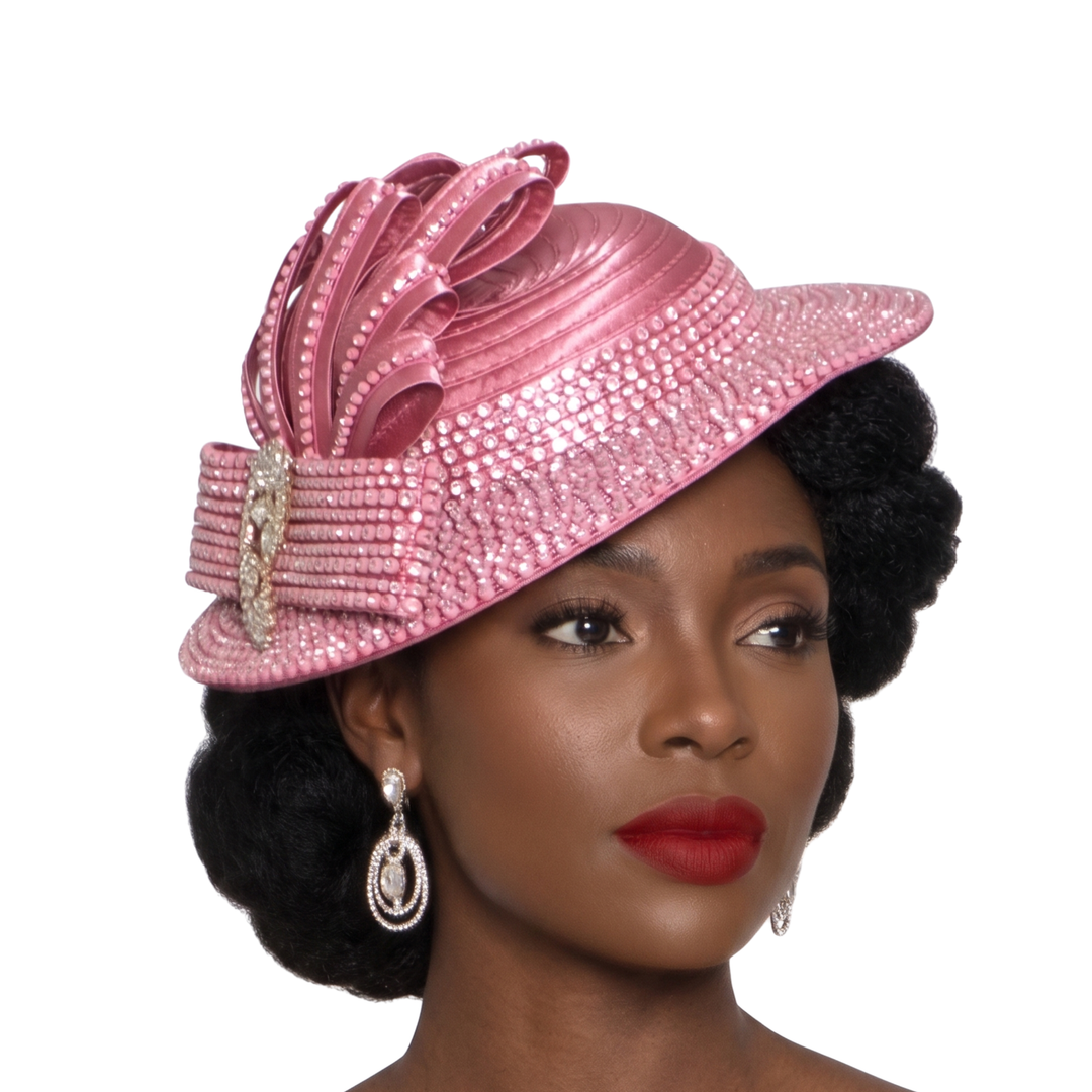 Rhinestone Bow Church Hat by Lily & Taylor