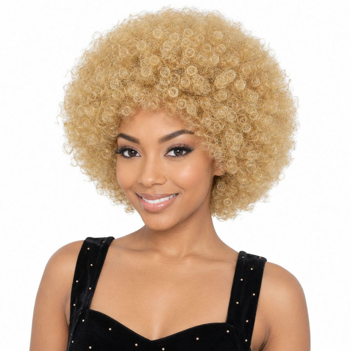 AFRO QUEEN Big Volume Thin Afro Curl Synthetic Wig - MoTown Tress - Especially Yours