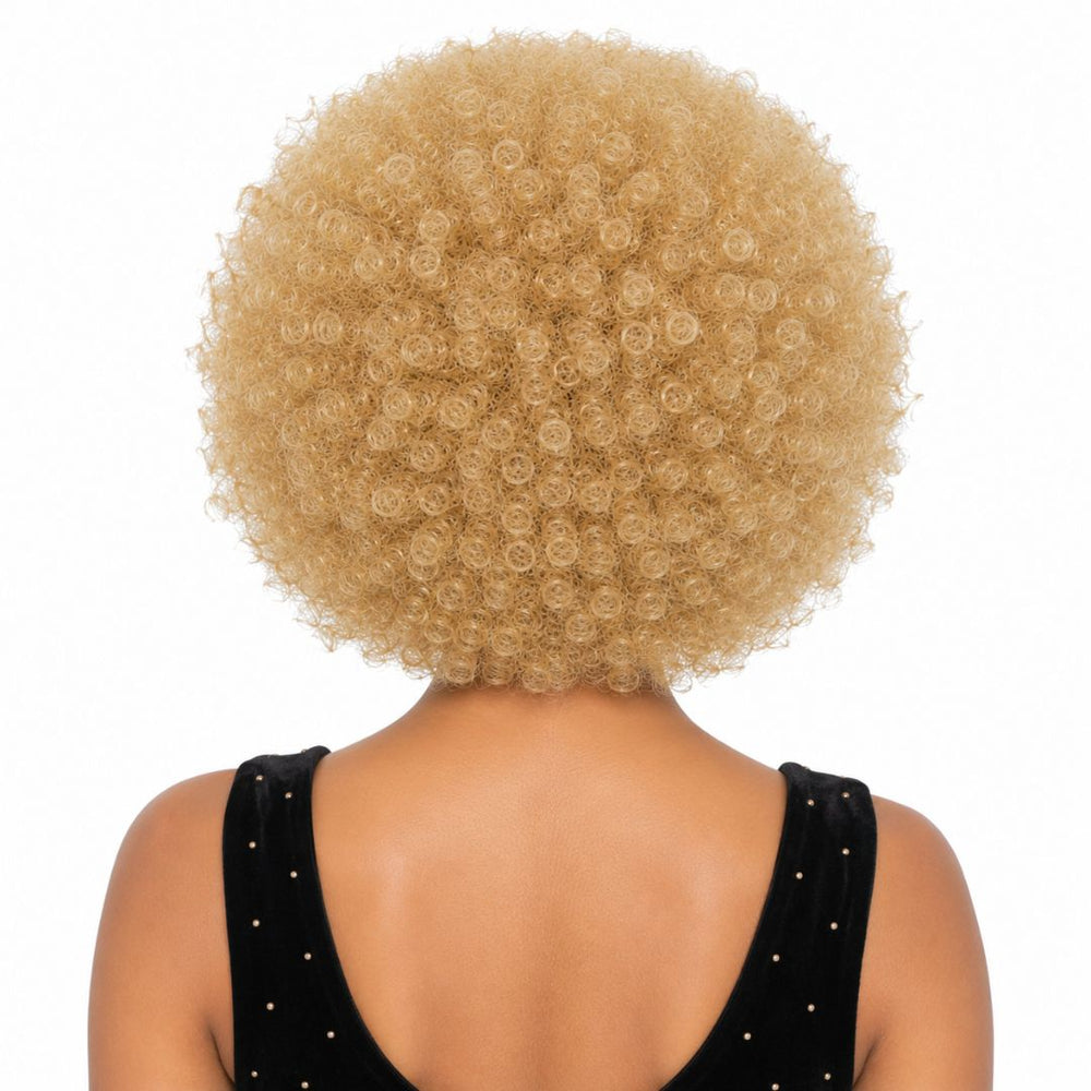 AFRO QUEEN Big Volume Thin Afro Curl Synthetic Wig - MoTown Tress - Especially Yours