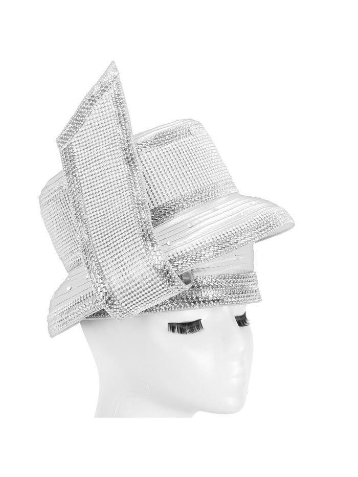 SMALL BRIM STONED RIBBON HAT - Especially Yours
