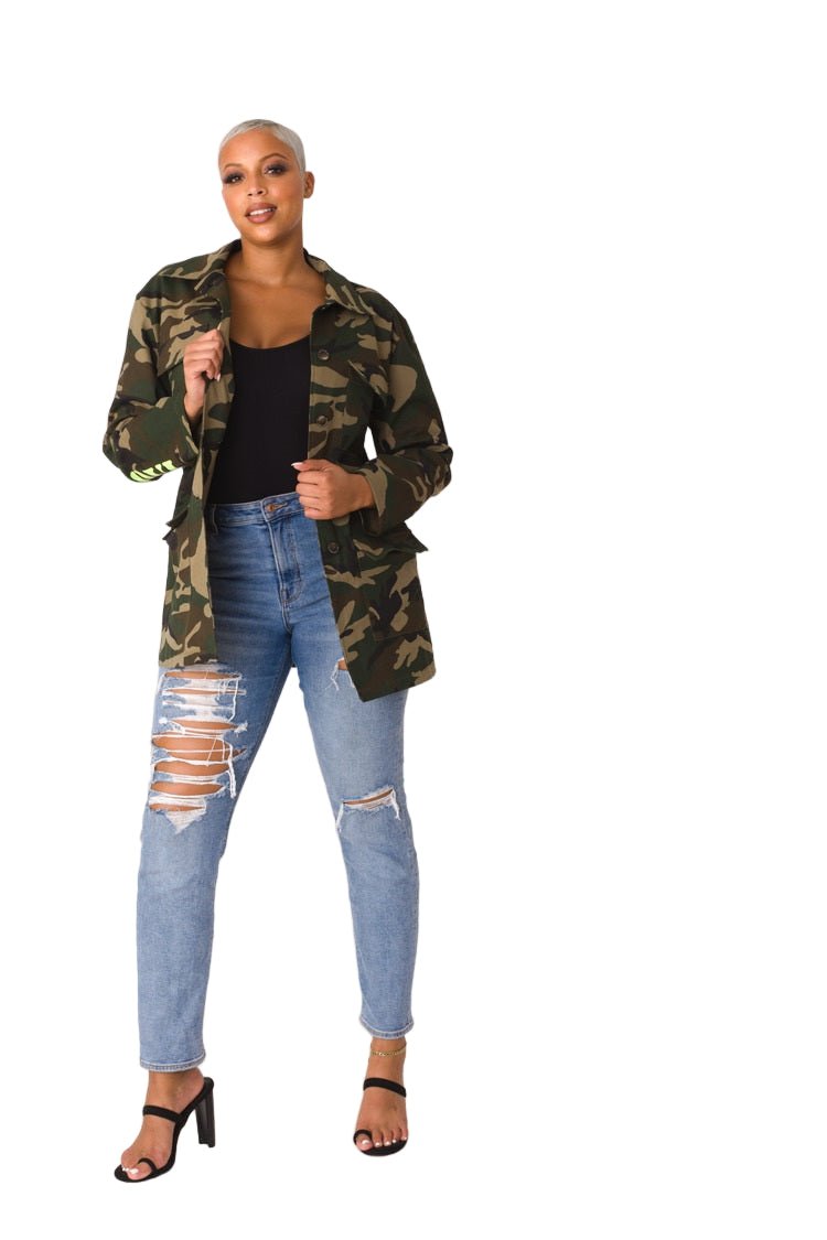 Camo Utility Jacket - 81887 - Especially Yours