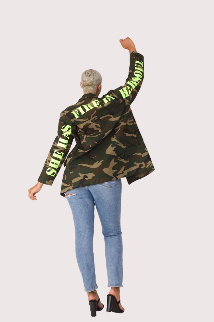 Camo Utility Jacket - 81887 - Especially Yours