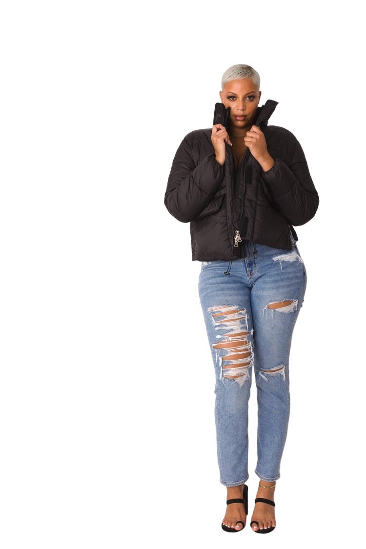 Plush Puffer Jacket - 81876 - Especially Yours