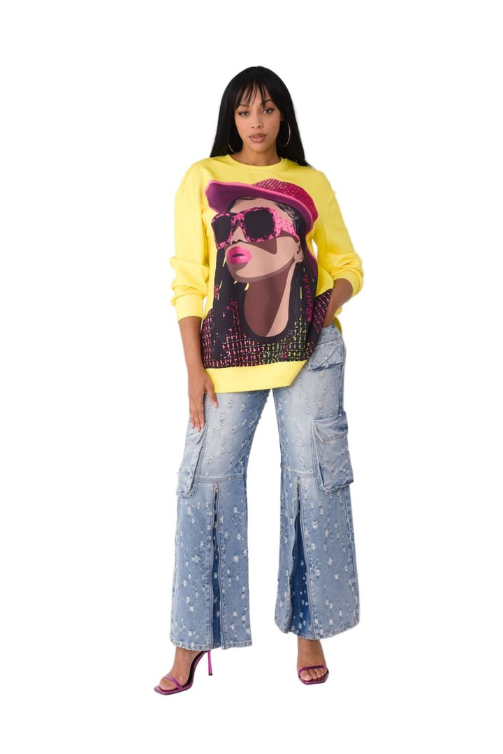Artistic Portrait Graphic T-Shirt - 82392 - Especially Yours