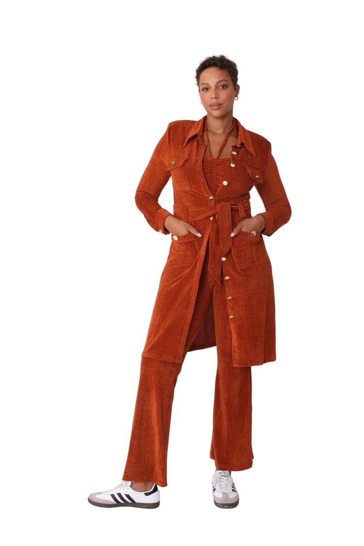 Luxe Corduroy Three - Piece Set - 82664 - Especially Yours