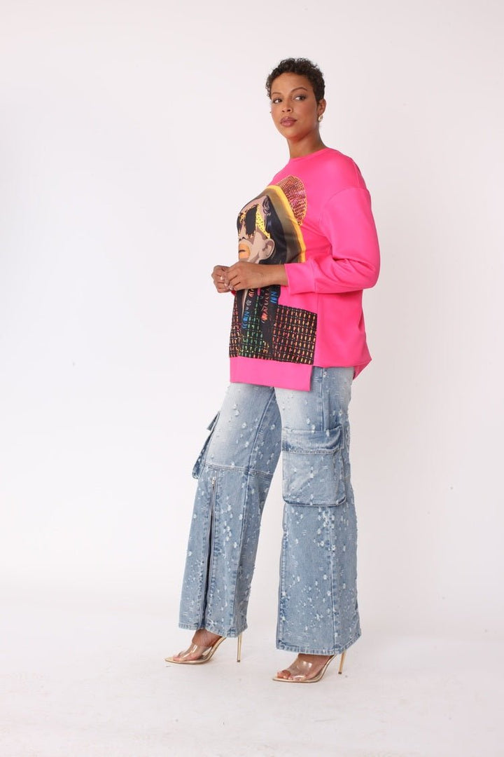 Artistic Portrait Graphic T-Shirt - 82392 - Especially Yours