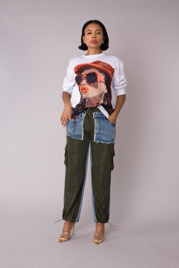 Artistic Portrait Graphic T-Shirt - 82392 - Especially Yours