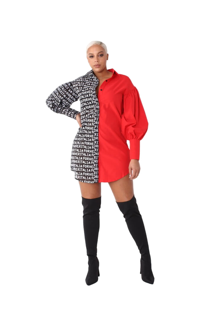 Woven Top Dress Shirt – Lightweight, Statement Smart Casual & Party 81988