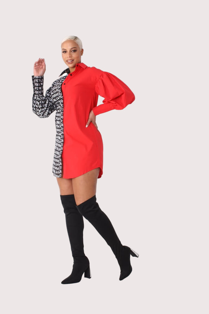 Woven Top Dress Shirt – Lightweight, Statement Smart Casual & Party 81988